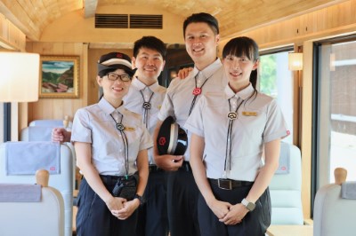 阿里山林鐵招募從業人員-車站站務(林鐵及文資處 吳明翰拍攝)